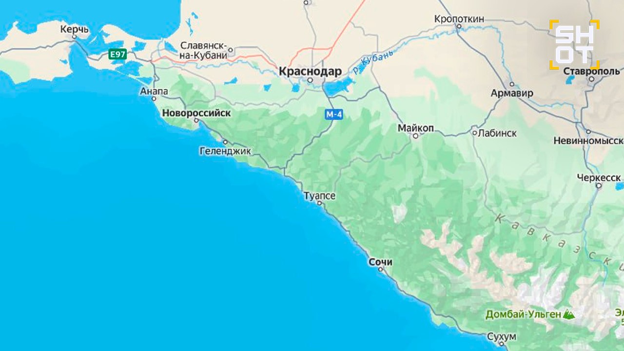 Массовая атака на Краснодарский край