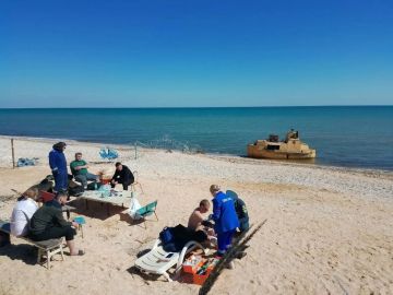 Сухогруз затонул в Азовском море