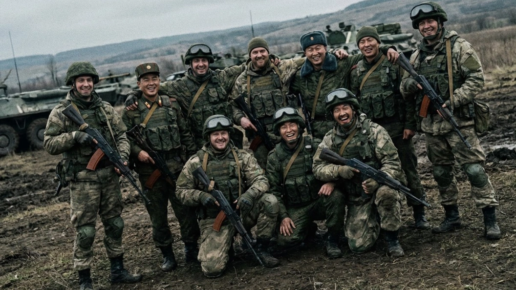 А вот и первая полноразмерная диорама, посвящённая СВО. Появилась она, правда, не в России