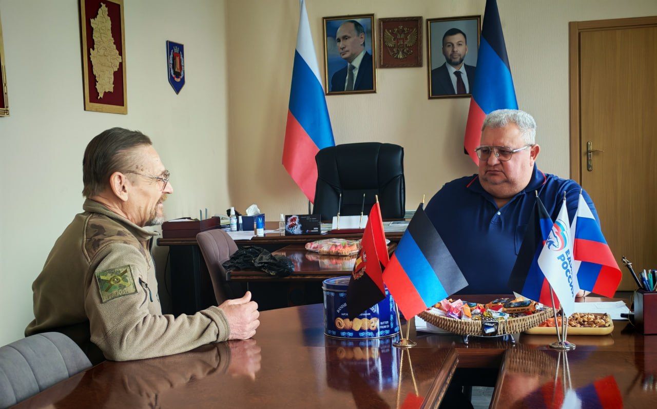 Игорь Мартынов: Рабочая встреча. Провел рабочую встречу с Александром Полищуком