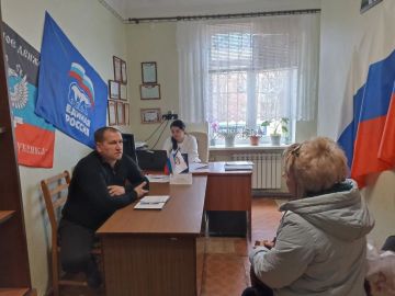 Сергей Желновач: 07 апреля 2026г., заместитель главы администрации городского округа Дебальцево Валерий Бессараб, провёл личный прием граждан в местной общественной приёмной Дебальцевского местного отделения Партии "Единая...