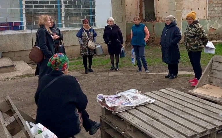 Заместитель главы администрации Амвросиевского муниципального округа Татьяна Разводова встретилась с жителями с. Алексеевское