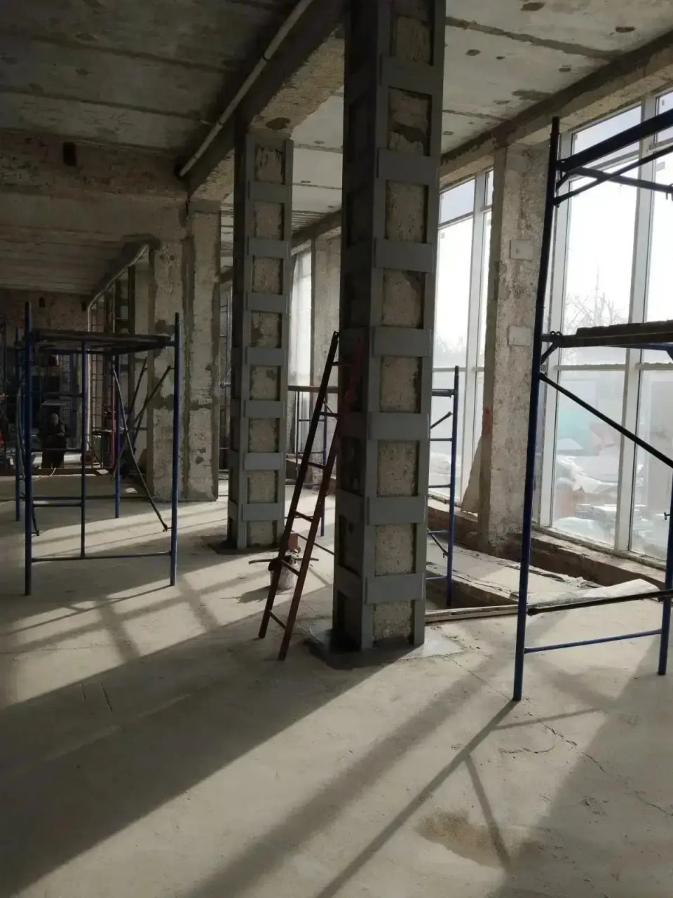 Петербургские строители продолжают восстановление Центрального ЗАГСа