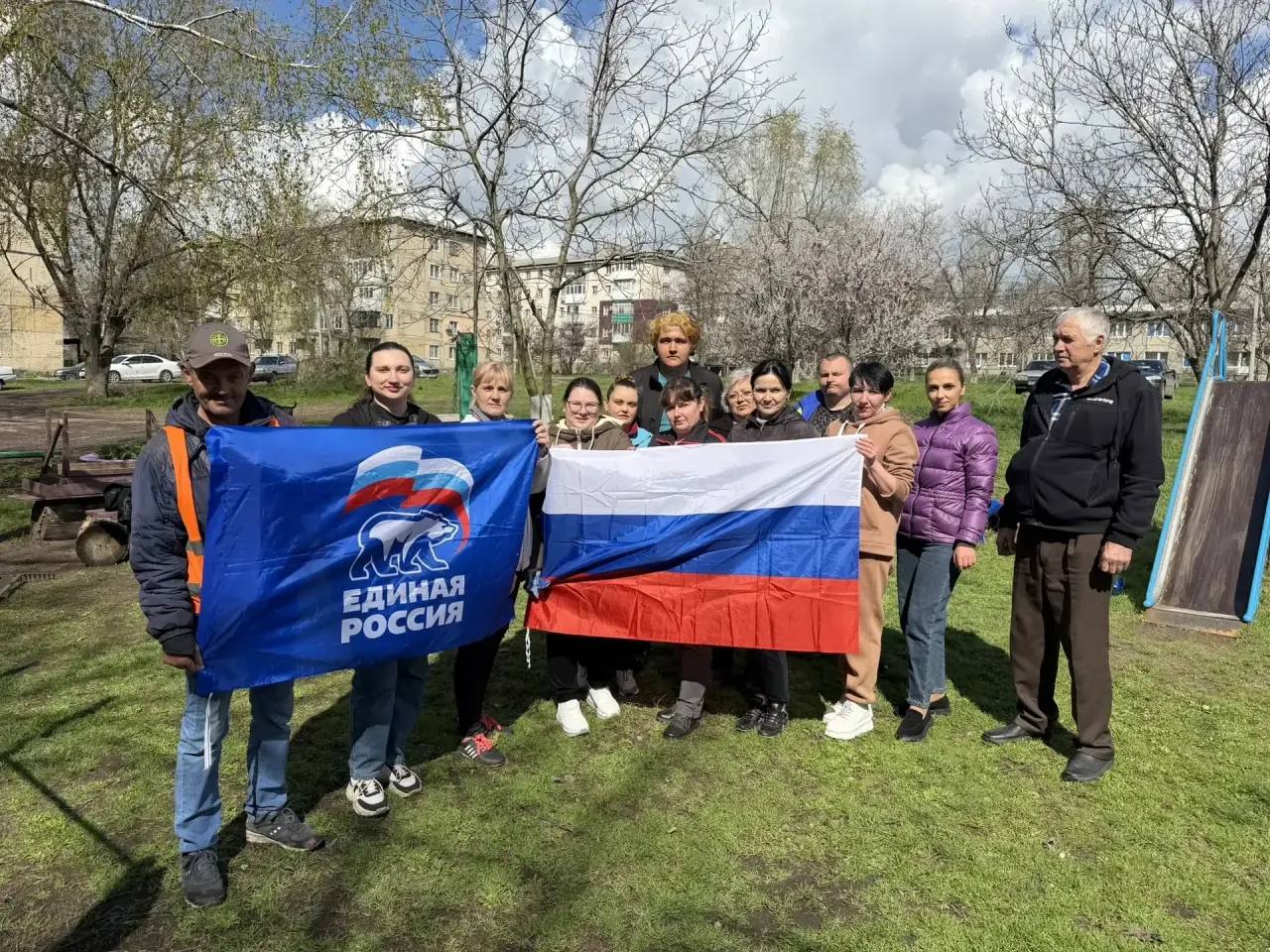 Сегодня, 09 апреля, в рамкам проекта Единой России «Городская среда», Моспинское территориальное управление администрации городского округа Донецк, вместе с предприятиями, учреждениями, организациями и неравнодушными...