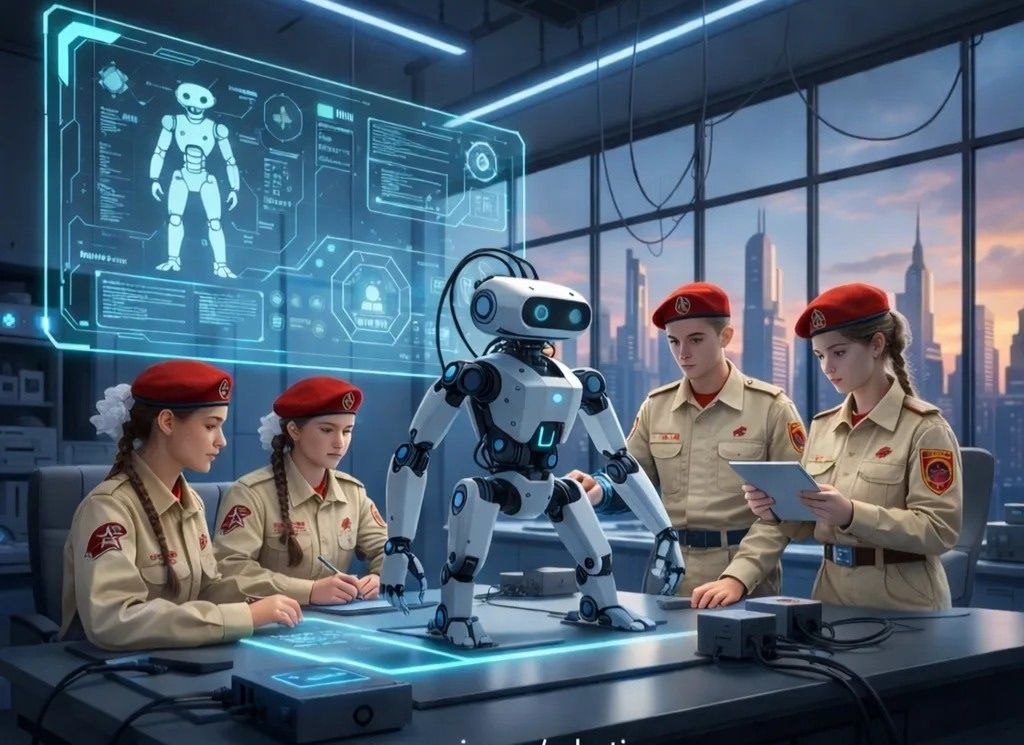 Юнармейцы, объявляем набор групп для участия в занятиях по робототехнике