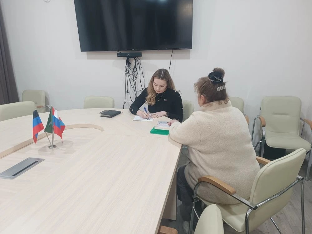 Роман Конев: 9 апреля 2026 года состоялся приём граждан заместителем председателя Горловского городского совета Донецкой Народной Республики первого созыва Софией Потаповой