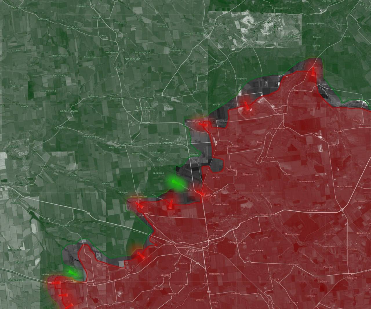 «На Покровском направлении российские войска продолжают атаковать в сторону Кучерова Яра