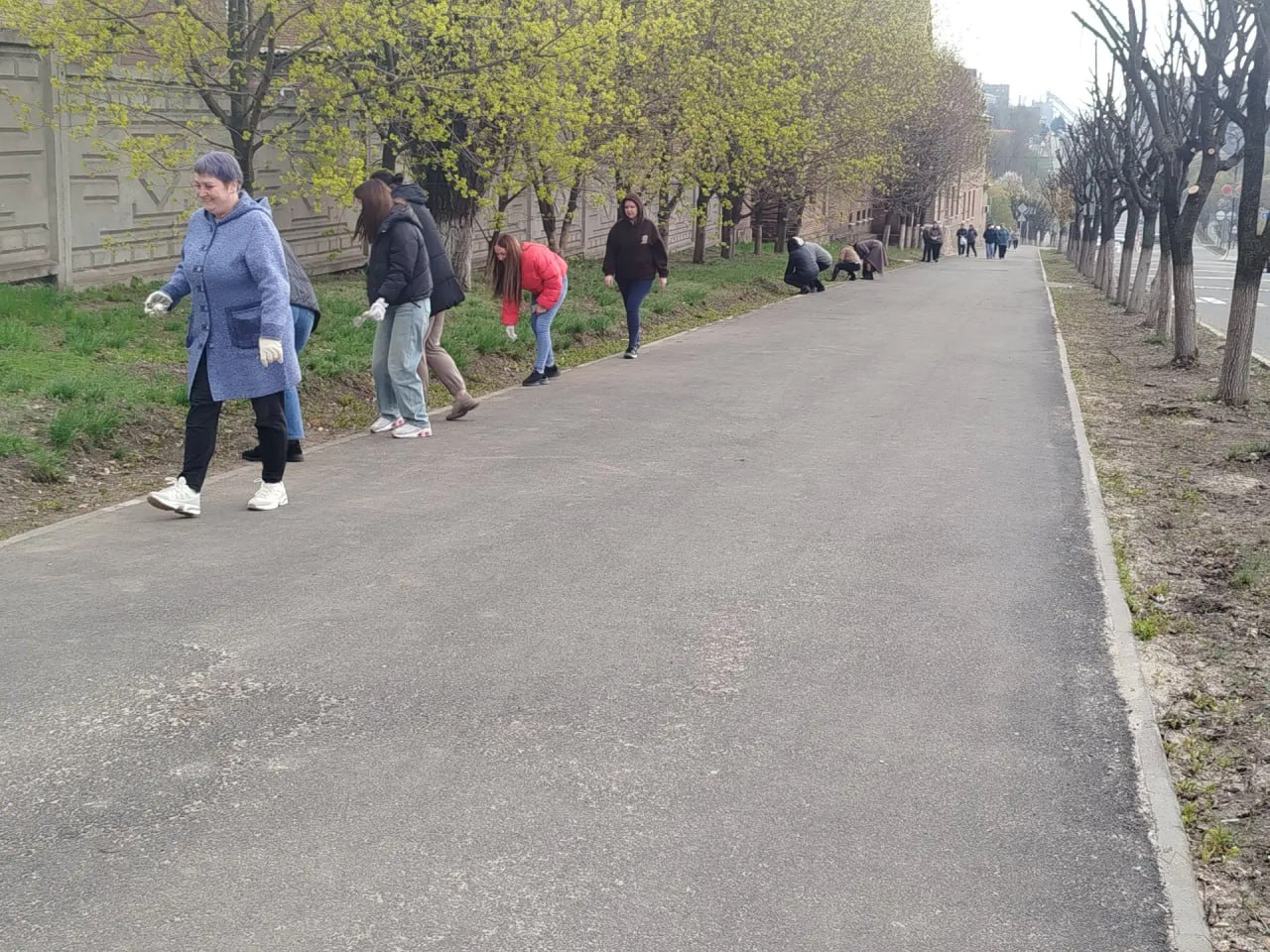 Енакиевское управление газификации «Донбассгаз» филиала ООО «Черноморнефтегаз» на общереспубликанском субботнике