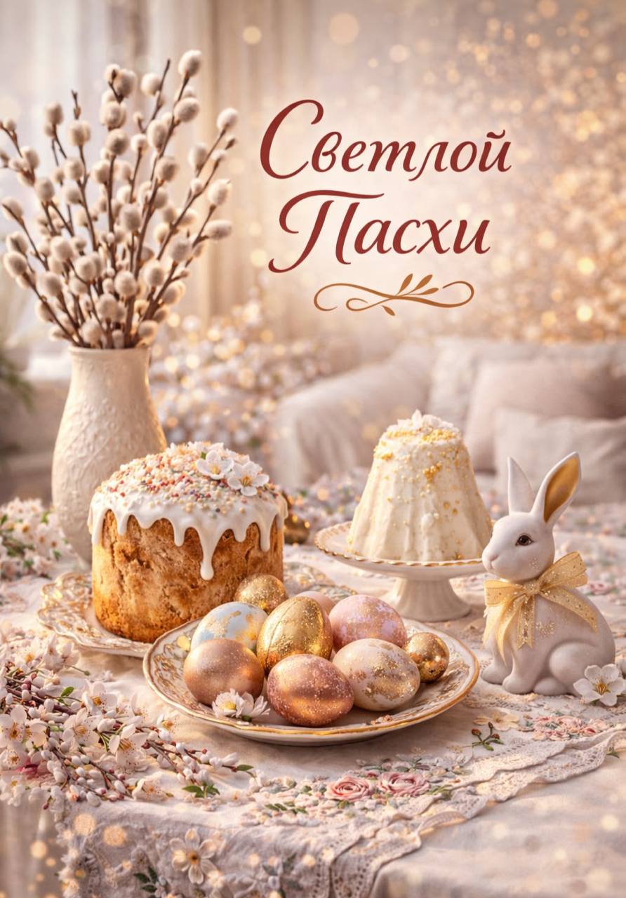 Христос Воскресе!. Уважаемые жители городского округа Иловайск! Иловайский городской совет сердечно поздравляет вас со Светлым Христовым Воскресением — самым великим и радостным праздником православного мира! Пасха — это...