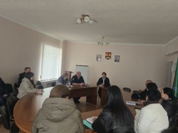 В Ждановке прошло аппаратное совещание с руководителями учреждений города