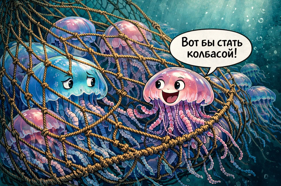 В Азовском море в этом году пройдет эксперимент по вылову медуз