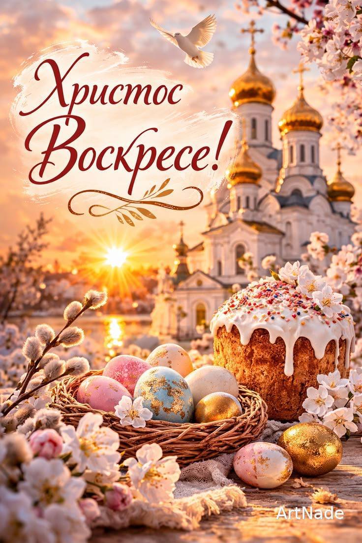 С ВЕРОЙ В СЕРДЦЕ. Юнармеец отряда ВПК «Пламя» штаба местного отделения городского округа Харцызска СШ № 4 Иващенко Мария приняла участие в акции «С верой в сердце», а именно встретила Пасху в храме