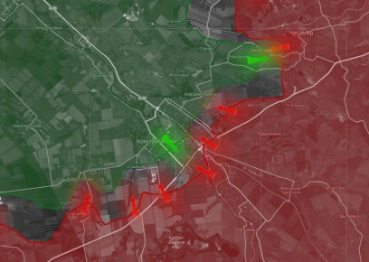 «На Константиновском направлении ВС РФ пытаются продвинуться в самой Константиновке и в ее окрестностях