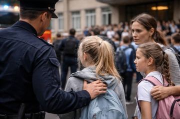 Наши подписчики сообщают об эвакуации школ № 47 и 91 в Донецке