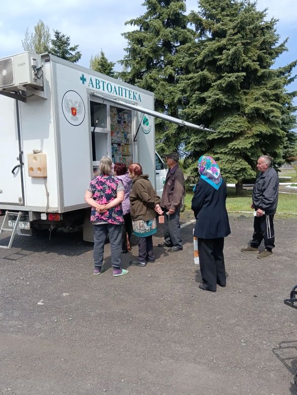 Автоаптека продолжает обеспечивать доступность необходимых лекарств в населенных пунктах Шахтерского округа