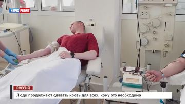Алексей Гавриш: Военнослужащие 51-й Гвардейской общевойсковой армии совместно с региональным отделением общественного движения "Здоровое Отечество", а так же депутатом Народного Совета ДНР сдали кровь для бойцов и мирных...