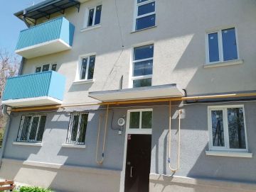 Восстановлен многоквартирный дом на улице Токарева в г. Мариуполе