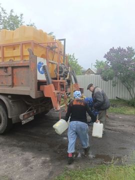 Валентина Харлашка: Сегодня провела мониторинг подвоза воды в жилмассиве Свердлово Горняцкого внутригородского района
