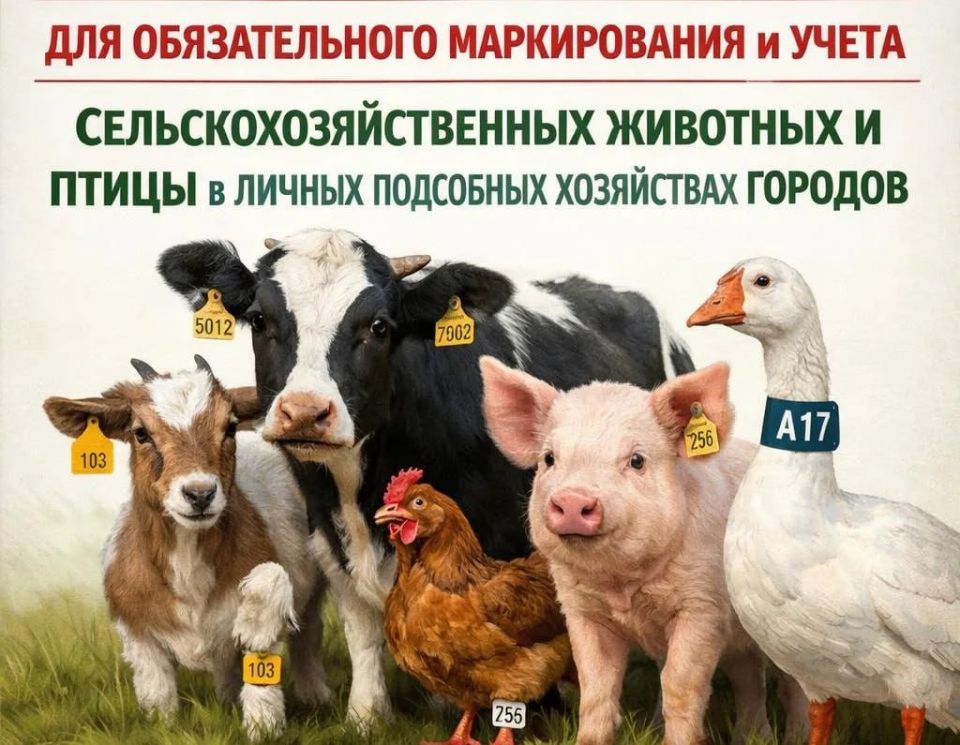 Иван Адамец: Информируем владельцев сельскохозяйственных животных и птицы!
