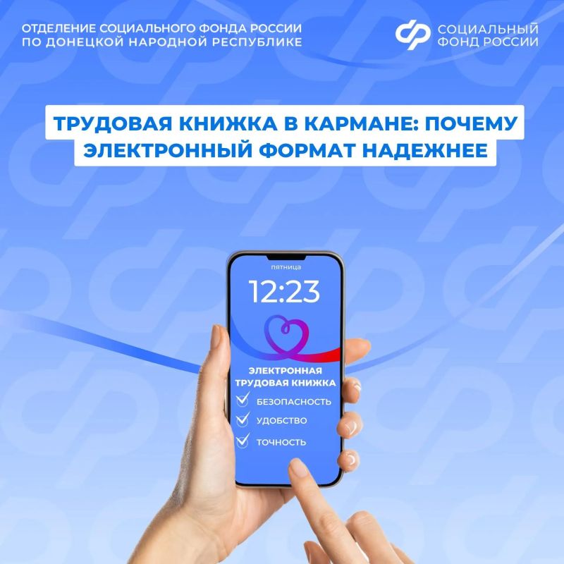 Почему жители из ДНР предпочитают вести учет своей трудовой деятельности в электронном виде
