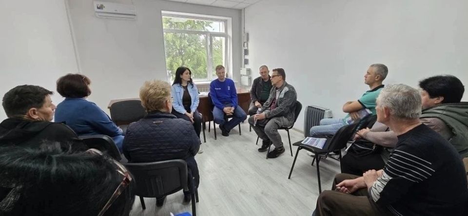 В Докучаевске прошли встречи с жителями, где обсуждались актуальные вопросы городского округа