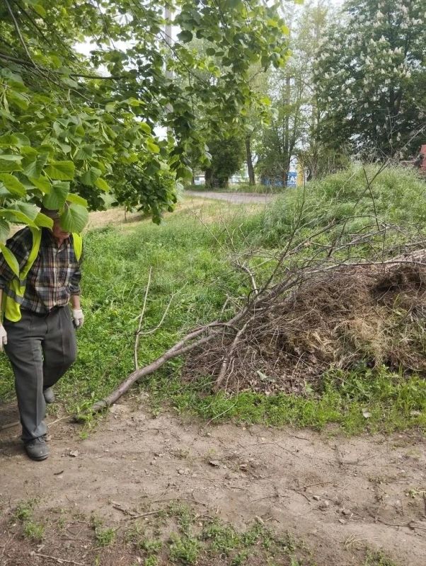 В пгт. Мироновский проведены работы по благоустройству территории