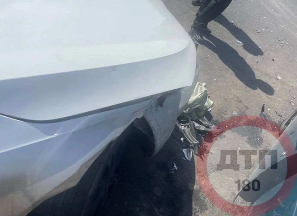 ДТП произошло на пересечении ул.Пашковского и ул.Орджоникидзе. в Мариуполе