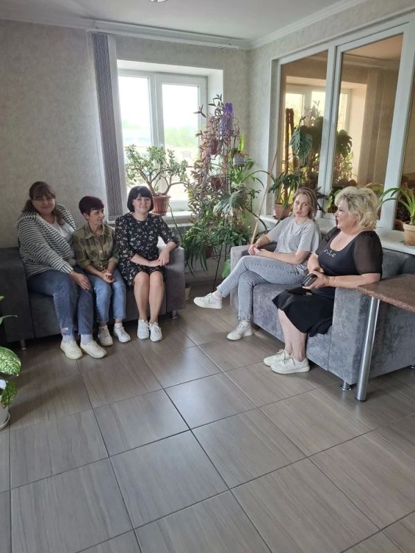 Начальник Металлистовского теротдела Светлана Тимофеева встретилась с трудовым коллективом ООО " Мрия - Агро"