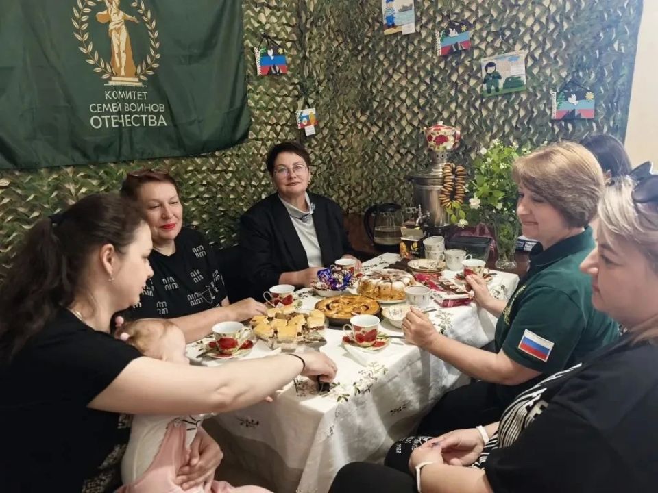 Чайная церемония в русских традициях прошла в Новоазовском отделении КСВО ДНР!