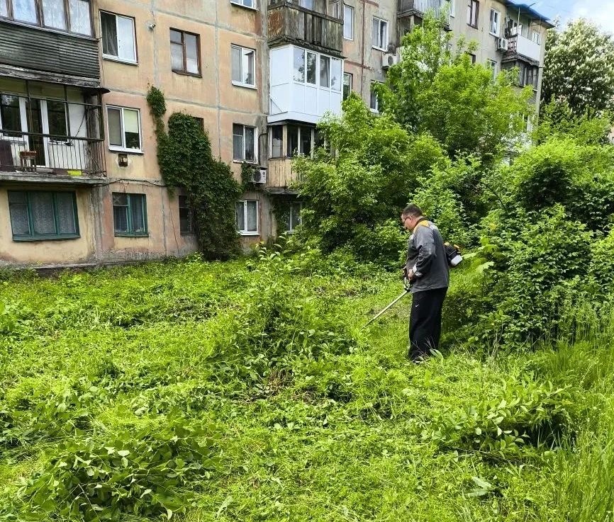 19 мая, с целью приведения территории в надлежащее санитарное состояние в Кировском внутригородском районе города Макеевки силами Макеевского филиала НКО «ЕДИНЫЙ РЕГИОНАЛЬНЫЙ ФОНД ПО УПРАВЛЕНИЮ МНОГОКВАРТИРНЫМИ ДОМАМИ НА...