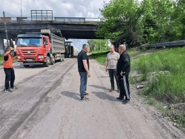 В Горловке реализуется проект Единой России «Безопасные дороги»
