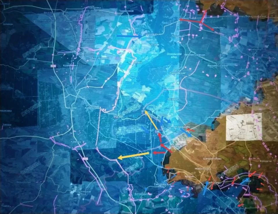Юрий Котенок: Изюмское направление.. Боровской и Рубцовский участки