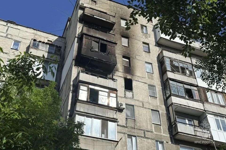 В Донецке огонь унёс жизнь мужчины