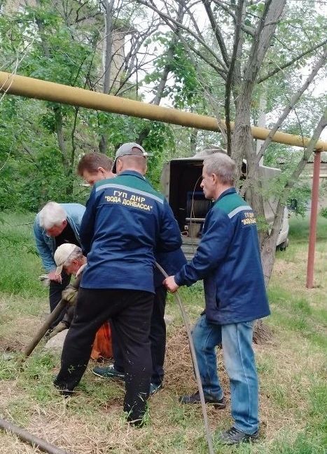 Слаженная работа: специалисты "Вода Донбасса" и Нижнего Новгорода ремонтируют объекты в Харцызске
