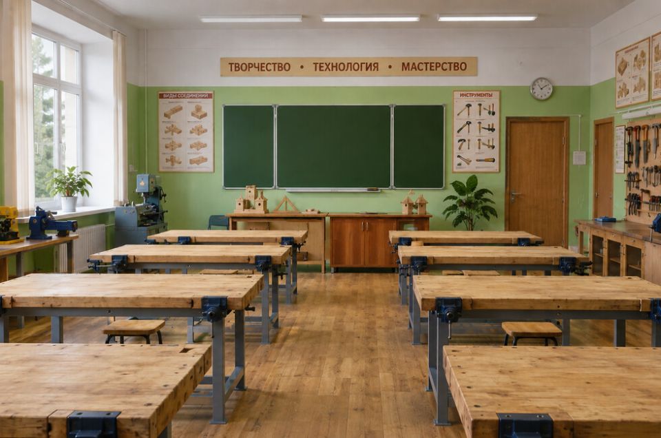 В школах ДНР с этого года начнут обновлять кабинеты еще по трем предметам
