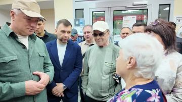 Марат Хуснуллин: Далее посетил один из многофункциональных центров в Куйбышевском районе Донецка
