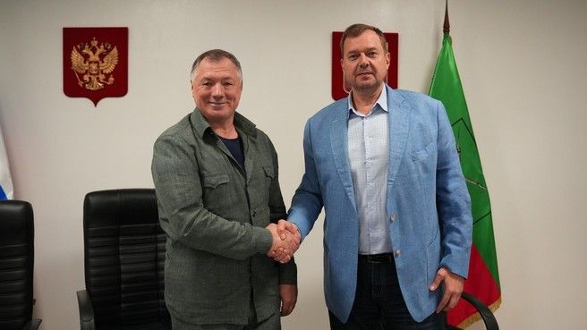 Марат Хуснуллин подписал в Запорожской области программу модернизации объектов коммунальной инфраструктуры до 2030 года
