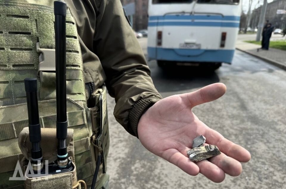 В Горловке при атаке дрона ранен водитель автобуса