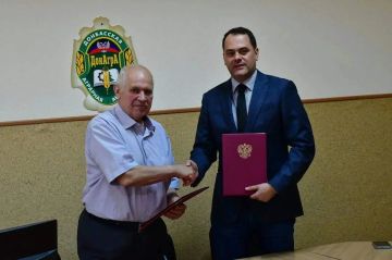 Приазовское межрегиональное управление Росприроднадзора подписало соглашения о сотрудничестве с двумя вузами — Донецким национальным университетом экономики и торговли имени Михаила Туган-Барановского и Донбасской аграрной...