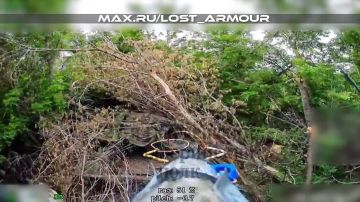 Очередной Leopard 1A5 ВСУшников был уничтожен силами наших дроноводов