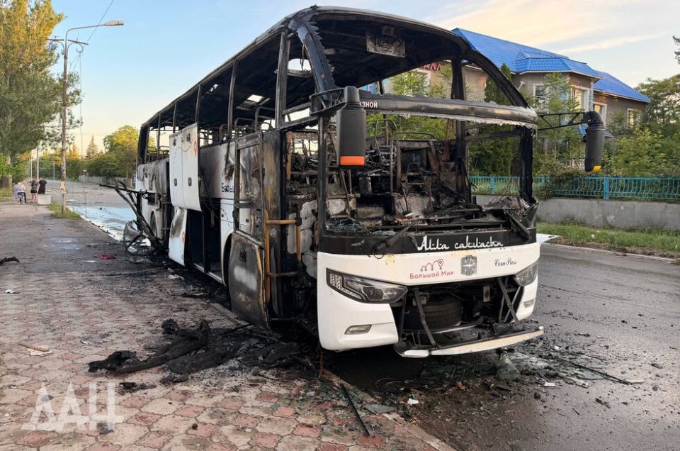 Минтранс опубликовал список раненых пассажиров автобуса, атакованного в Енакиево