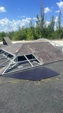 В парке «Юбилейный» городского округа Торез ведутся работы по созданию новой спортивной площадки
