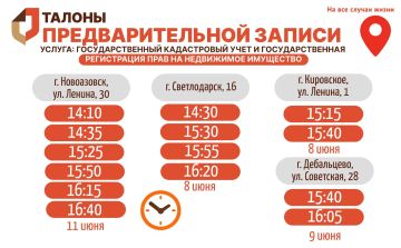 Актуальное наличие талонов в настоящий момент в разных отделениях МФЦ