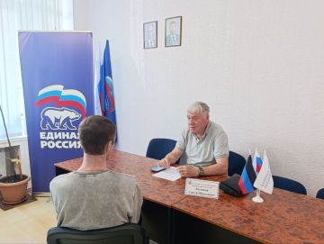 Заместитель председателя Шахтерского муниципального совета ответил на вопросы ждановцев