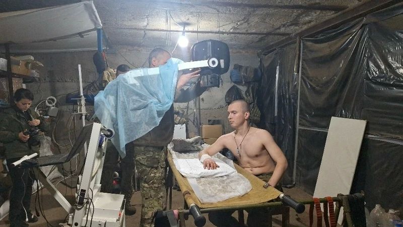 Дмитрий Астрахань: как принимают и отправляют в тыл раненных в пункте медицинской стабилизации 61 гвардейской бригады морской пехоты группировки войск Центр на Добропольском направлении: