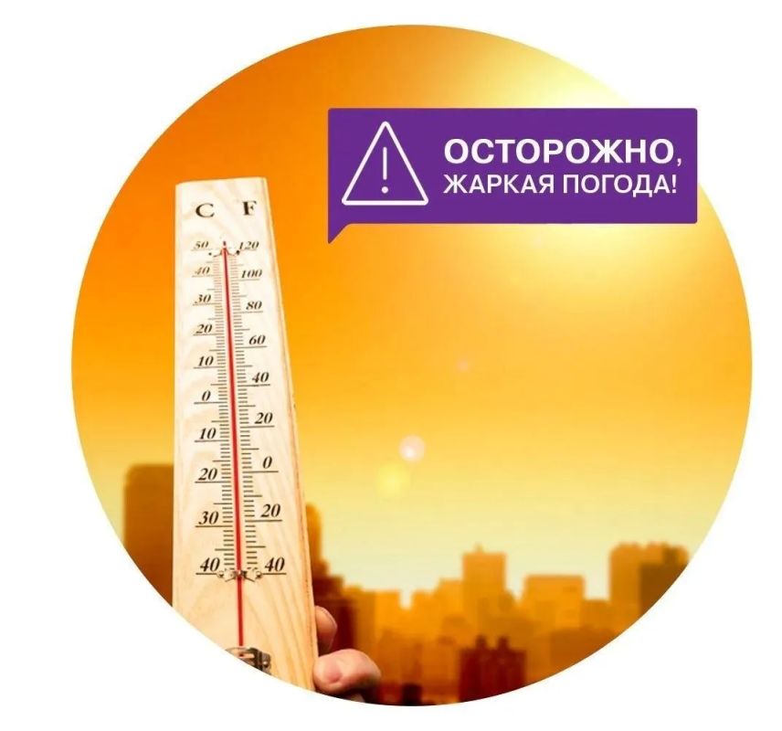 Памятка «Правила поведения в период аномальной жары»: *