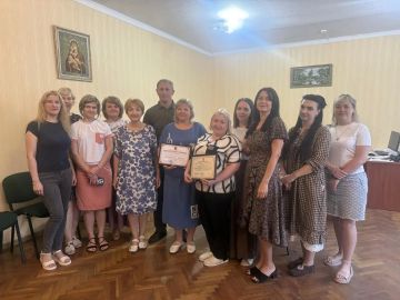В Шахтерском округе чествовали соцработников