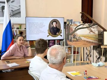 Пушкин — сквозь поколения: мастеркласс для детей ветеранов-защитников Родины