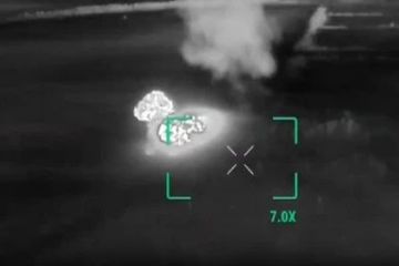 Экипаж ТОС-1А уничтожил укрепленный опорный пункт и живую силу ВСУ в ДНР