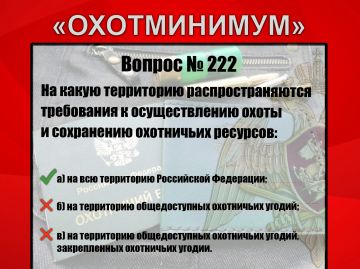 #Охотминимум